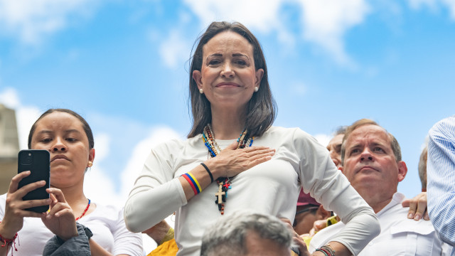 Venezuela. María Corina Machado apela a luta 