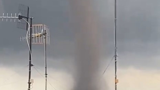 Tornado atinge região em Espanha após onda de calor. Eis o vídeo