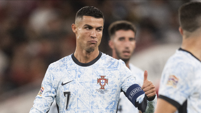 Cristiano Ronaldo reage a triunfo de Portugal na Liga das Nações