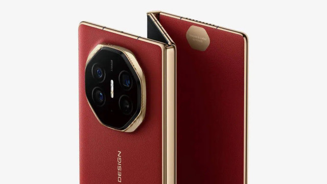 Huawei desvenda mais uma imagem do seu dobrável triplo