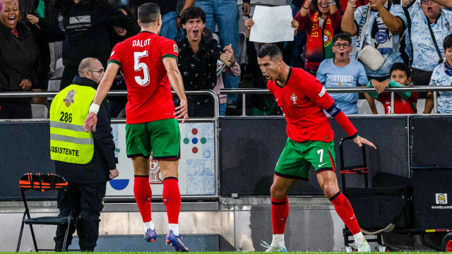 Cristiano Ronaldo tardou, mas não perdoou: As notas do Portugal-Escócia