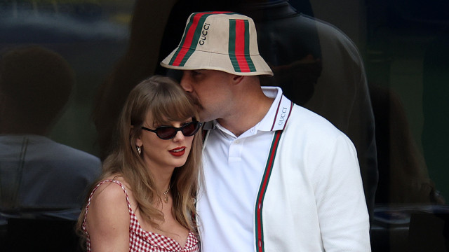 Taylor Swift e Travis Kelce assistiram à final masculina do U.S. Open