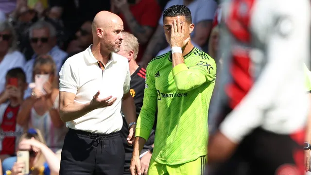 Revelado o motivo que levou ao confronto de Cristiano Ronaldo com Ten Hag
