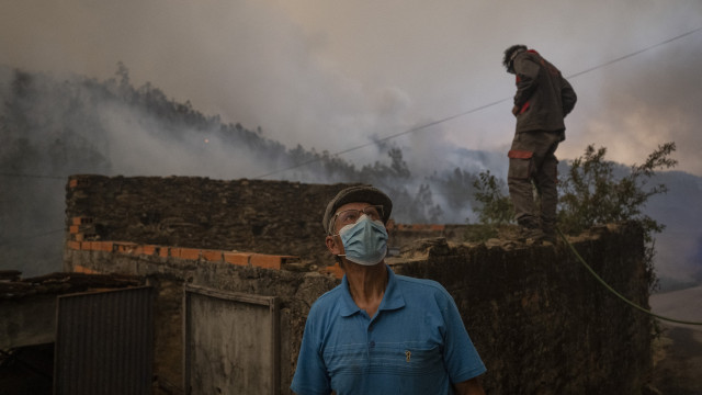 Desespero e destruição. As imagens do fogo em Albergaria-a-Velha