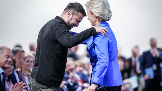 Líderes europeus acompanham Zelensky a Washington para encontro com Trump