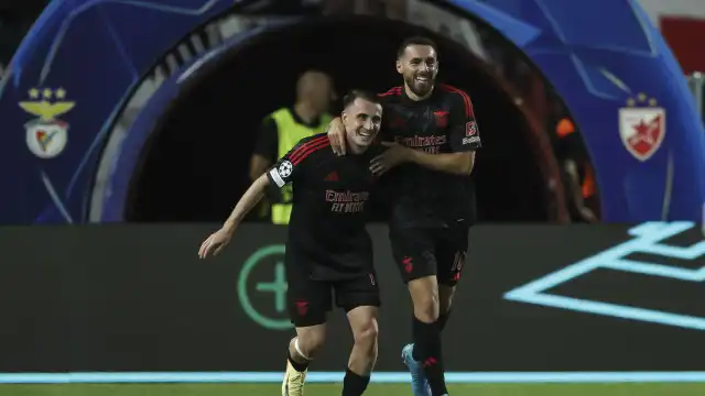 Benfica entrou a ganhar na Champions e eis as imagens que não viu na TV