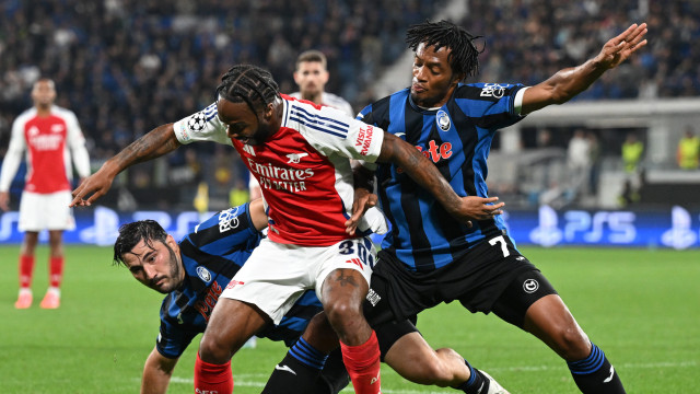 Arsenal e Atalanta anulam-se na Champions e Sporting 'tira notas'