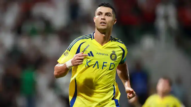 A reação de Cristiano Ronaldo após o fim do 'jejum' do Al Nassr