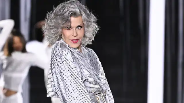 Jane Fonda brilha no L'Oreal Paris Fashion Show