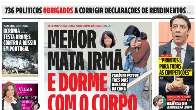 Hoje é notícia: Santa Casa controla idade; Menor dorme com corpo da irmã