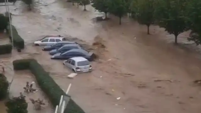 Aquecimento global "duplica" chuva na Europa. As imagens da destruição