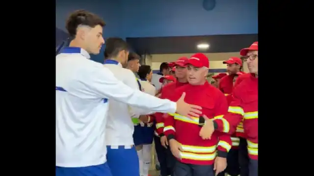 FC Porto mostra bastidores da homenagem aos bombeiros no Dragão