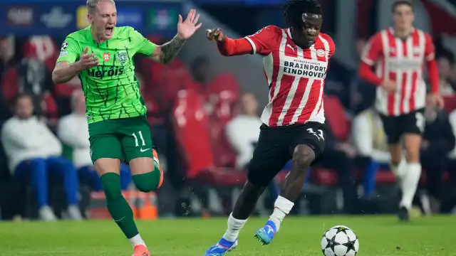 As melhores imagens do PSV-Sporting na Champions que não viu na TV