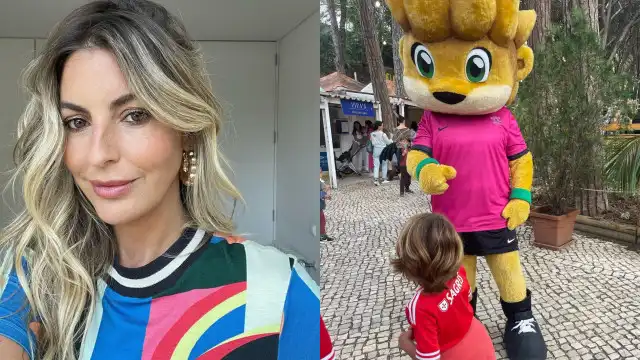 Jessica Athayde lamenta "bocas" por filho vestir camisola do Benfica