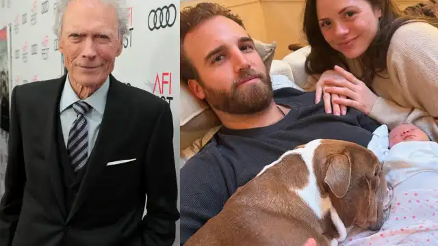 As adoráveis fotografias da neta mais nova de Clint Eastwood 