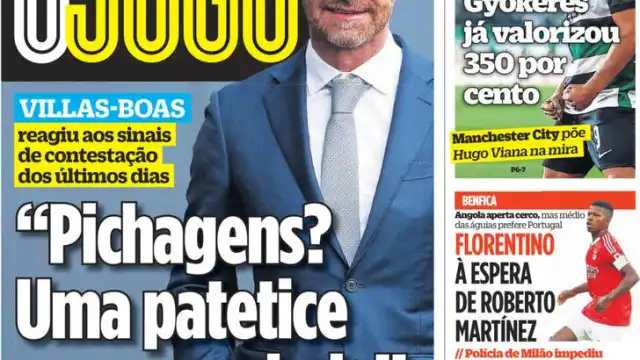 Por cá: AVB implacável, Rúben de ouro e Florentino espera por Martínez