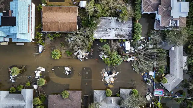 Milton já passou pela Florida. Veja os destroços que deixou para trás