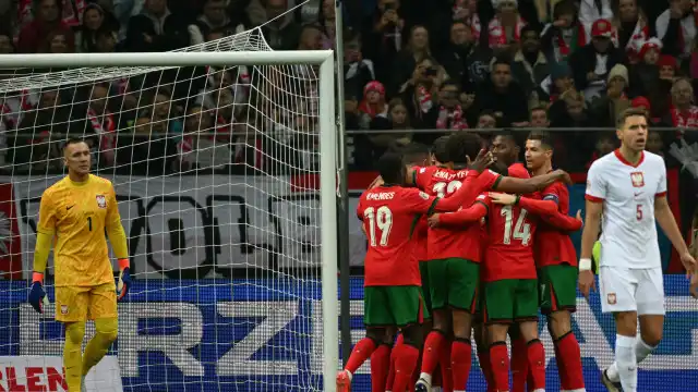 [0-2] Polónia-Portugal: Cristiano Ronaldo substituído à hora de jogo