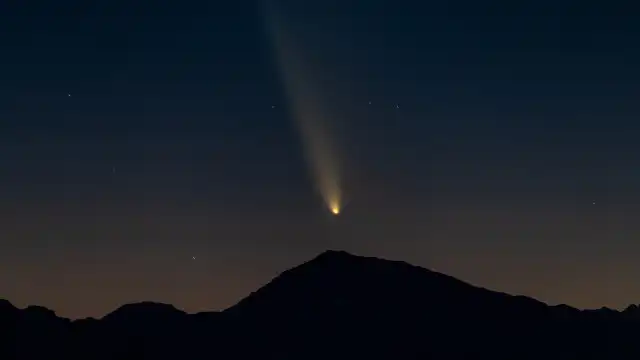 "Cometa do século" nos céus dos EUA. Veja algumas das primeiras fotos