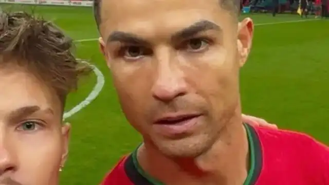 Invasor do Polónia-Portugal revela selfie com Cristiano Ronaldo