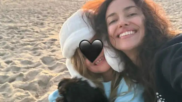 Irina Shayk e a rara partilha de imagens da filha Lea