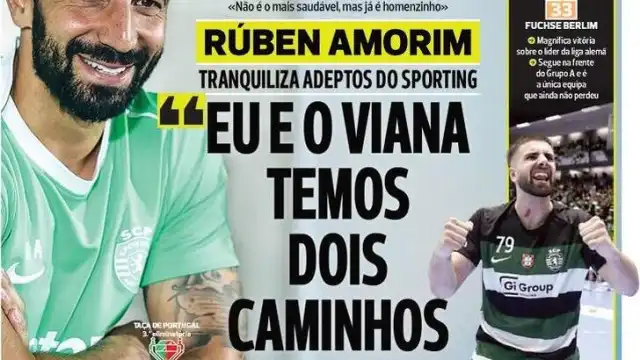 Por cá: Amorim tranquiliza adeptos e a garantia de Luís Filipe Vieira 