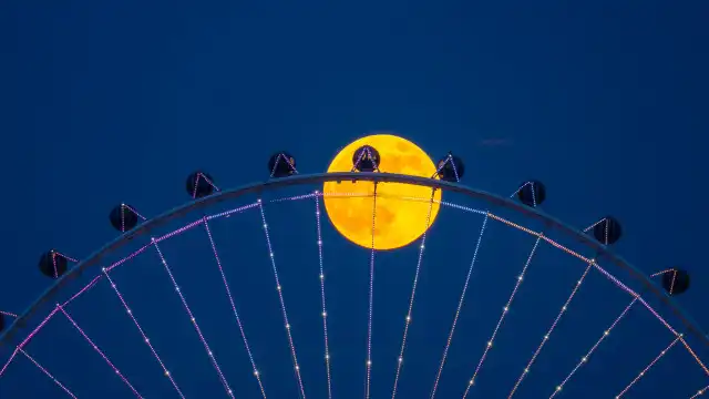 As fotografias da Super Lua mais brilhante de 2024