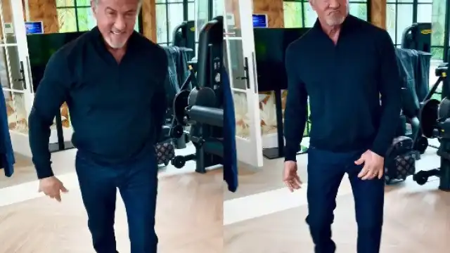 Sylvester Stallone impressiona fãs ao dar um pezinho de dança