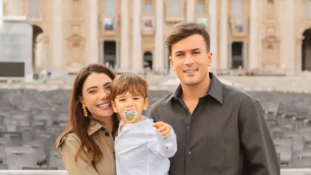 Família Carreira unida pela fé. Veja as imagens no Vaticano