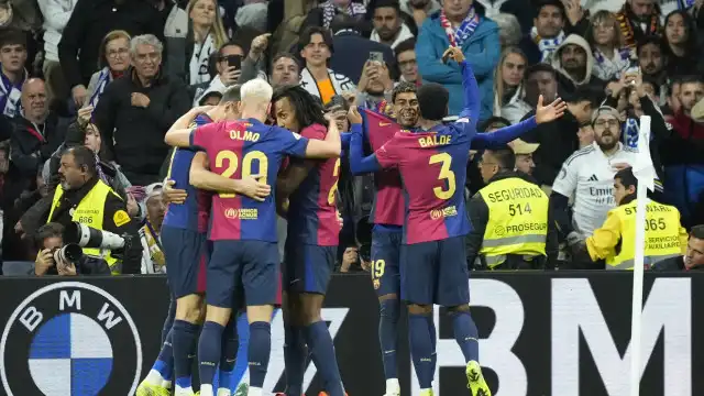 Choque total no Bernabéu. Barcelona humilha Real e distancia-se no trono