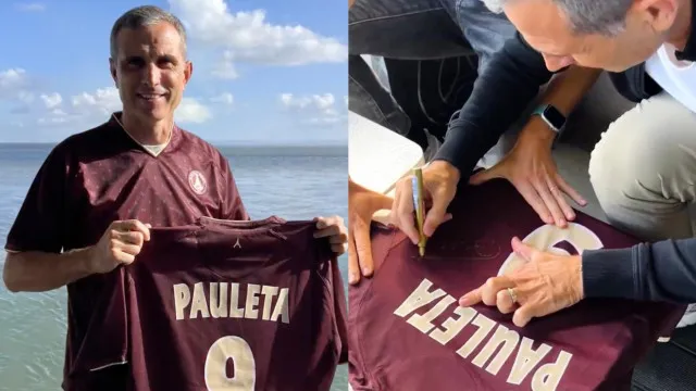 PSG lança camisola especial de homenagem a Pauleta