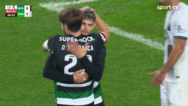 Assim foi a estreia de Maxi Araújo a marcar pelo Sporting