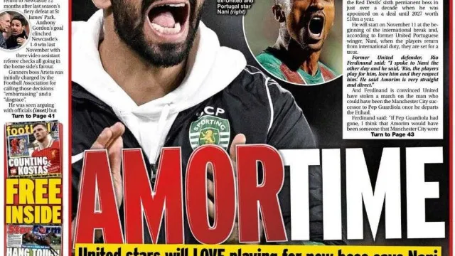 Lá fora: Só se fala em "Amortime" no Manchester United