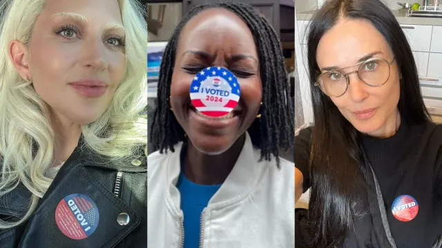 De Lady Gaga a Demi Moore. As estrelas que votaram nas eleições dos EUA