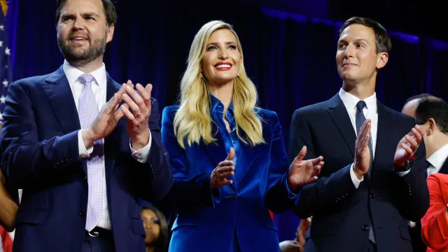 O visual marcante de Ivanka Trump em noite eleitoral (ideal para loiras)