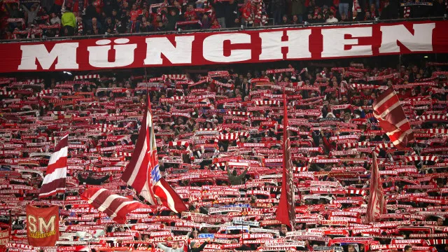 Adeptos do Bayern Munique em silêncio frente ao Benfica. Eis o motivo