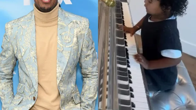 Filho de três anos de Nick Cannon canta e toca ao piano música do pai 