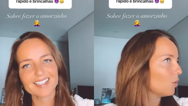 Bárbara Norton "sobre fazer o amorzinho". "Rápido nunca, com muita calma"