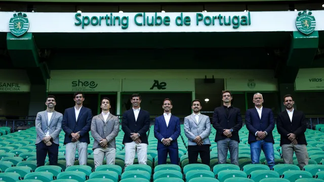 A equipa técnica de João Pereira no Sporting (com nome que salta à vista)