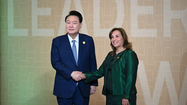 Peru entrega presidência da APEC à Coreia do Sul para 2025