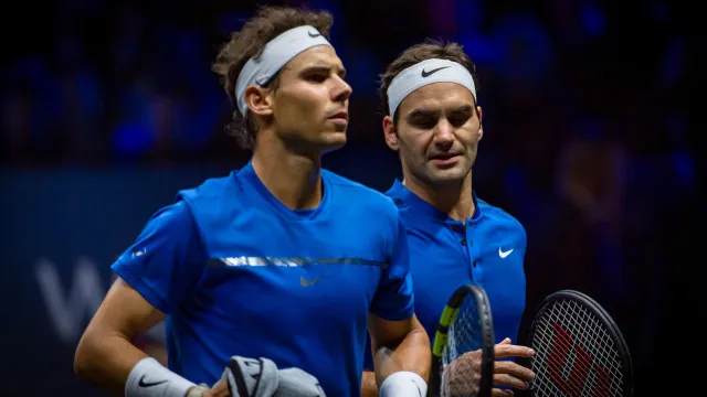 Federer deixa carta (emotiva) a Rafael Nadal antes do 'adeus' ao ténis