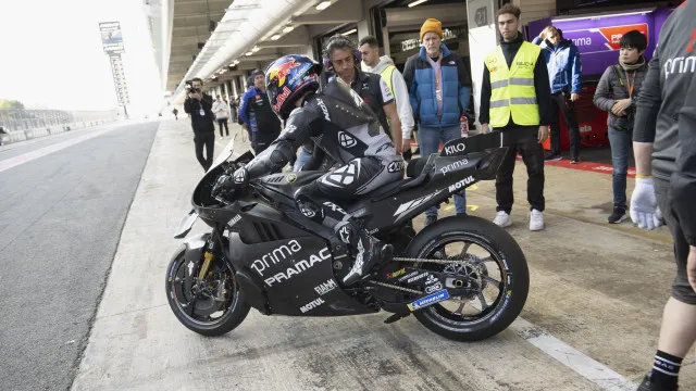 Todas as imagens de Miguel Oliveira no primeiro teste com a Pramac