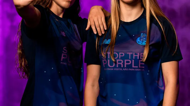 FC Porto lança equipamento roxo especial de apoio à APAV