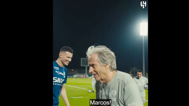 'Velho conhecido' invadiu treino do Al Hilal e Jorge Jesus reagiu assim