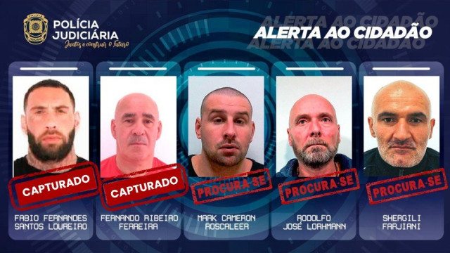 Antes de ser recapturado, Fernando tentou fugir mas Antes de ser recapturado, Fernando tentou fugir mas