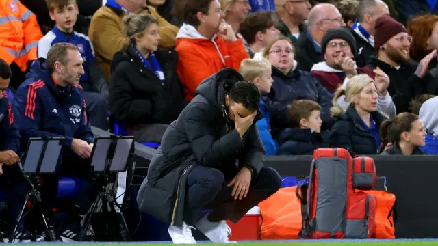 Reações de Ruben Amorim no Ipswich-United dão que falar em Inglaterra