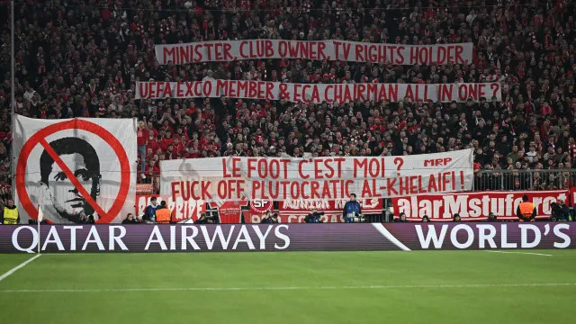 Tarjas contra presidente do Paris SG 'forçam' Bayern... a pedir desculpa