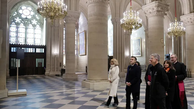 Notre-Dame prepara-se para reabrir ao público. Eis a visita de Macron