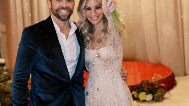 Célios felizes para sempre! Casamento do ano teve uma festa à altura
