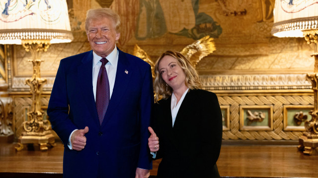 Trump diz que Meloni